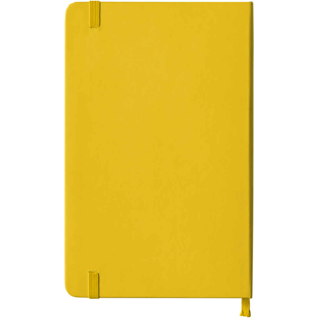 Taccuino Amorevole dell'album Un momento tutto per me di La stanza del respiro: copertina soft touch in 8 colori, con chiusura e segnalibro coordinati