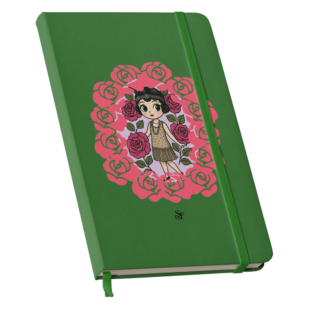 Taccuino Betty and Rose in Winter dell'album Winter Fantasies From the World - Taccuini di SF Creator: copertina soft touch in 8 colori, con chiusura e segnalibro coordinati