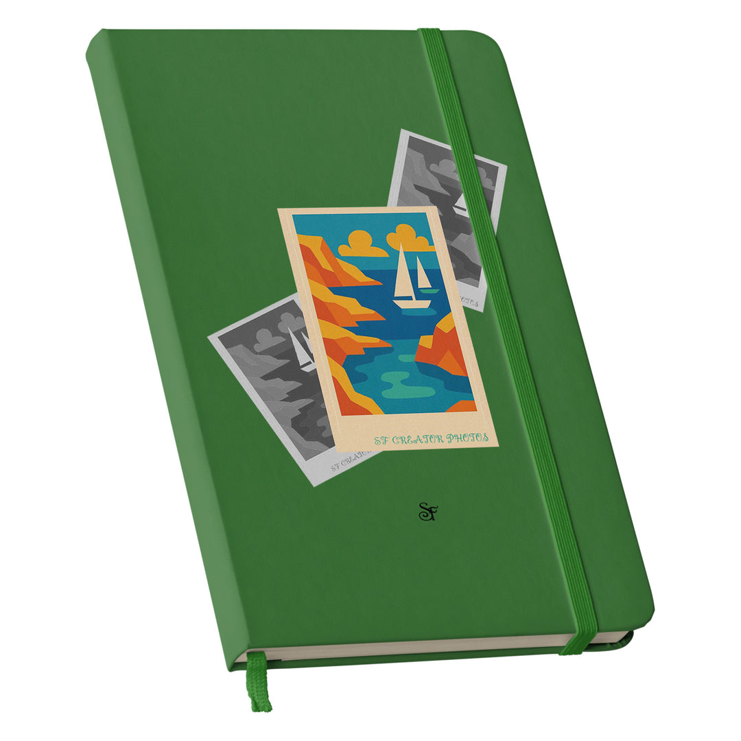 Taccuino Modern Sea in Winter dell'album Winter Fantasies From the World - Taccuini di SF Creator: copertina soft touch in 8 colori, con chiusura e segnalibro coordinati