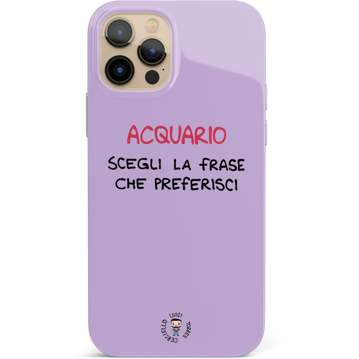 Cover Acquario dell'album Segni Zodiacali 2024 di Luigi Torres Cerciello per iPhone, Samsung, Xiaomi e altri