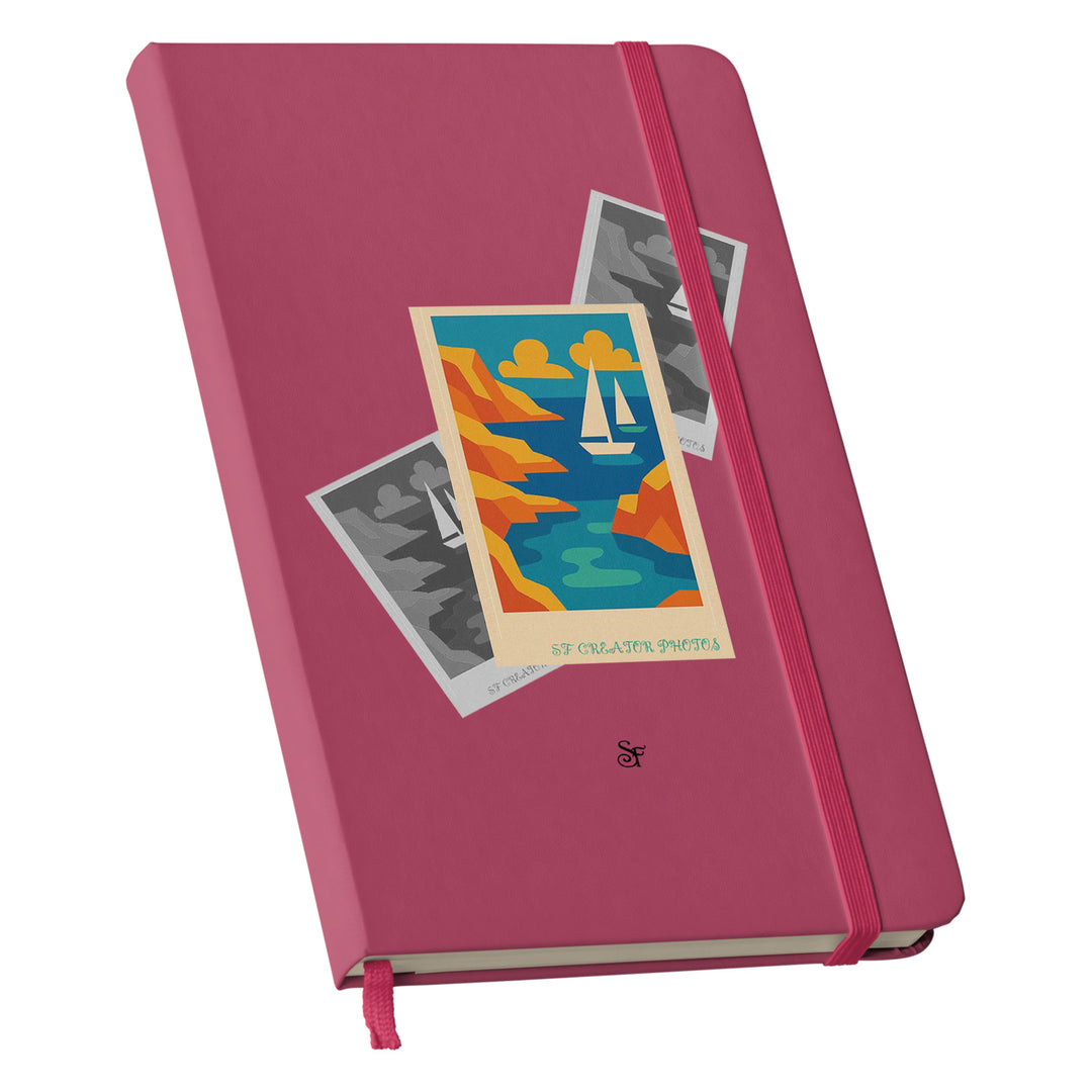 Taccuino Modern Sea in Winter dell'album Winter Fantasies From the World - Taccuini di SF Creator: copertina soft touch in 8 colori, con chiusura e segnalibro coordinati