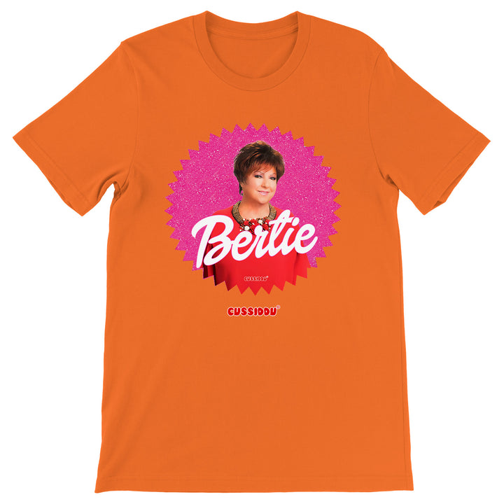 Maglietta Bertie dell'album Change my Orietta - T-Shirt di Cussiddu, T-Shirt uomo donna e bambino a maniche corte in cotone con girocollo