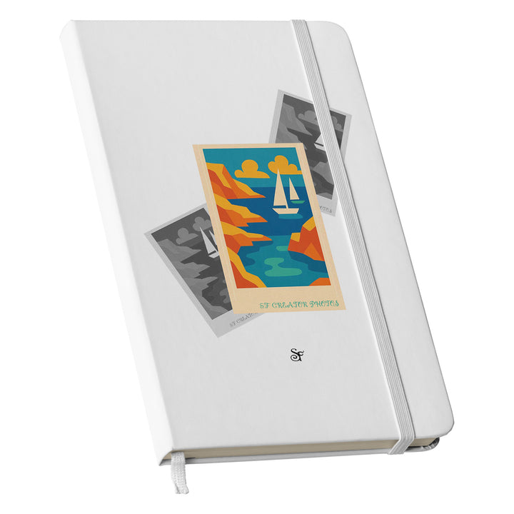 Taccuino Modern Sea in Winter dell'album Winter Fantasies From the World - Taccuini di SF Creator: copertina soft touch in 8 colori, con chiusura e segnalibro coordinati