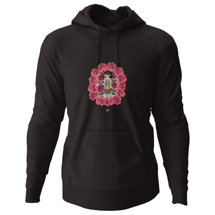 Felpa unisex Betty and Rose in Winter dell'album Winter Fantasies From the World - Felpe di SF Creator con cappuccio senza zip, stile e comfort in un unico prodotto