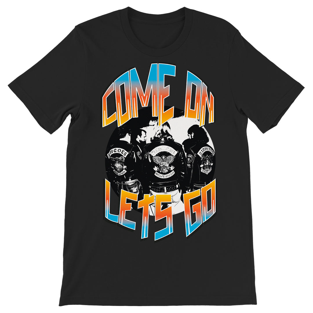 Maglietta Come in let's go dell'album Vintage Core di Francesco Liccardo, T-Shirt uomo donna e bambino a maniche corte in cotone con girocollo