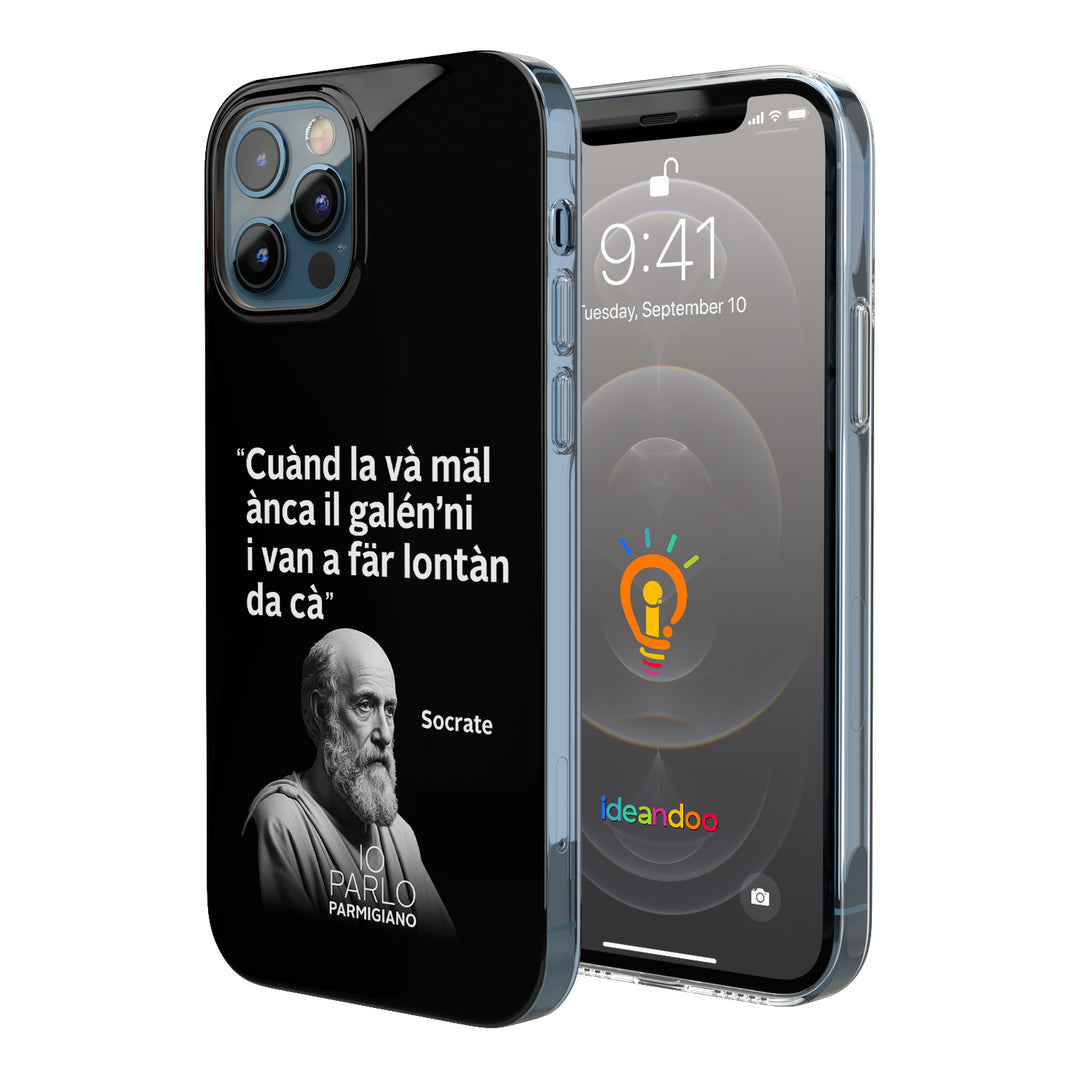 Cover Socrate dell'album IL PIANETA DEI NÁDOR di Io parlo parmigiano per iPhone, Samsung, Xiaomi e altri