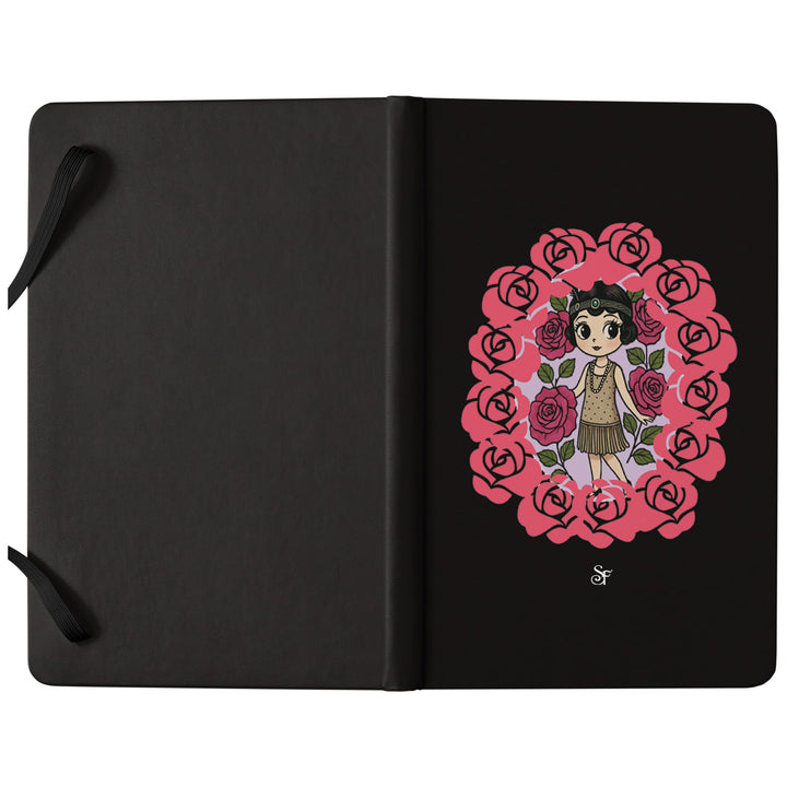 Taccuino Betty and Rose in Winter dell'album Winter Fantasies From the World - Taccuini di SF Creator: copertina soft touch in 8 colori, con chiusura e segnalibro coordinati