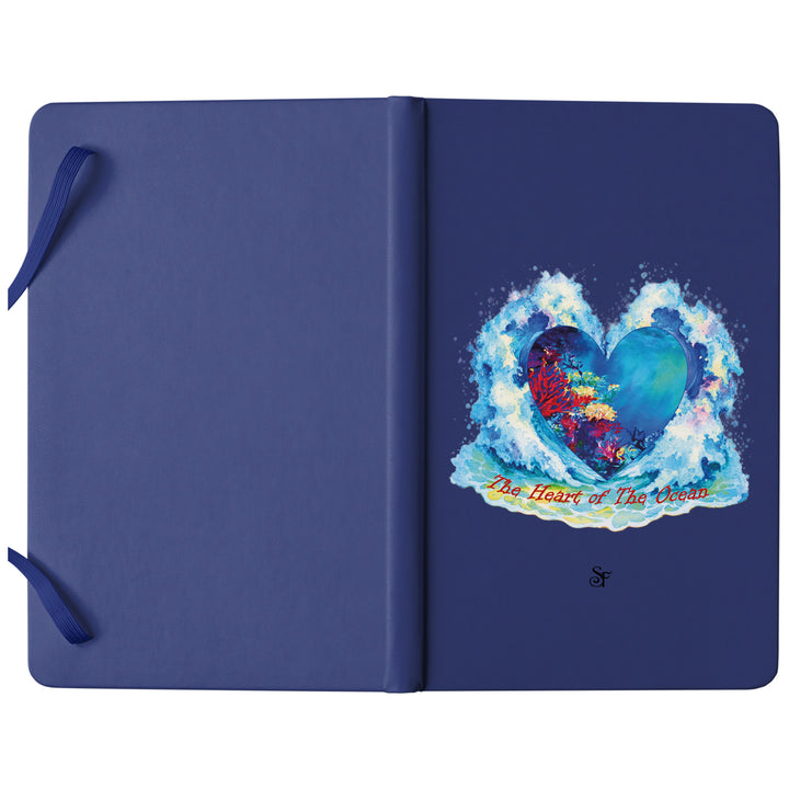 Taccuino The Heart of the Ocean in Winter dell'album Winter Fantasies From the World - Taccuini di SF Creator: copertina soft touch in 8 colori, con chiusura e segnalibro coordinati