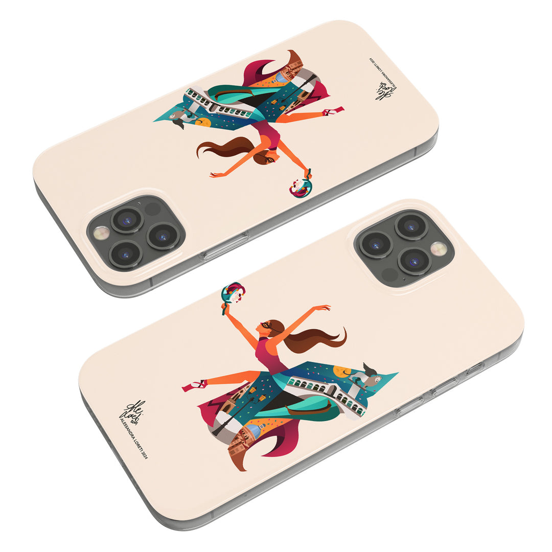 Cover Venezia dell'album Viaggi Illustrati di Alessandra Loreti per iPhone, Samsung, Xiaomi e altri