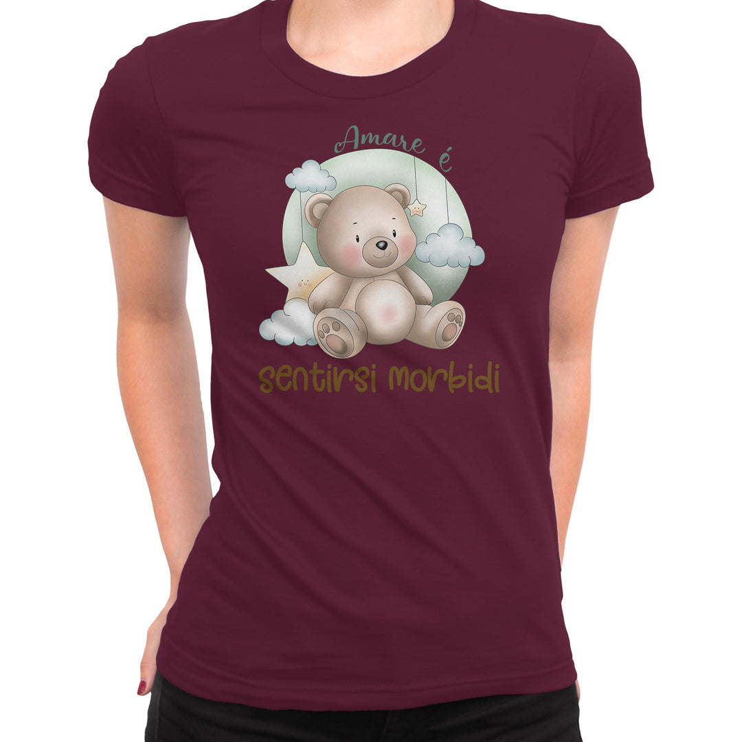 Maglietta Sorrisi Morbidi dell'album Cinci di Debora Bee, T-Shirt uomo donna e bambino a maniche corte in cotone con girocollo
