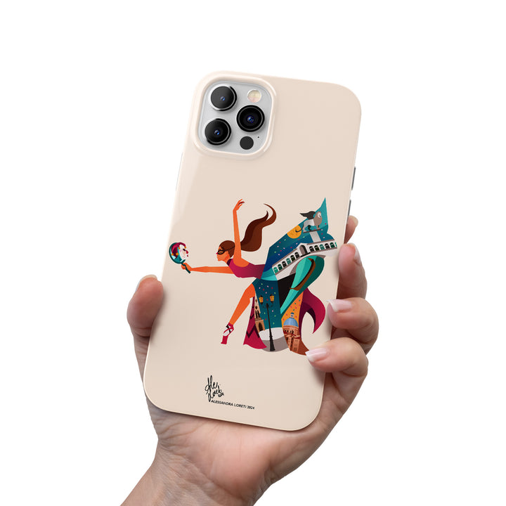 Cover Venezia dell'album Viaggi Illustrati di Alessandra Loreti per iPhone, Samsung, Xiaomi e altri