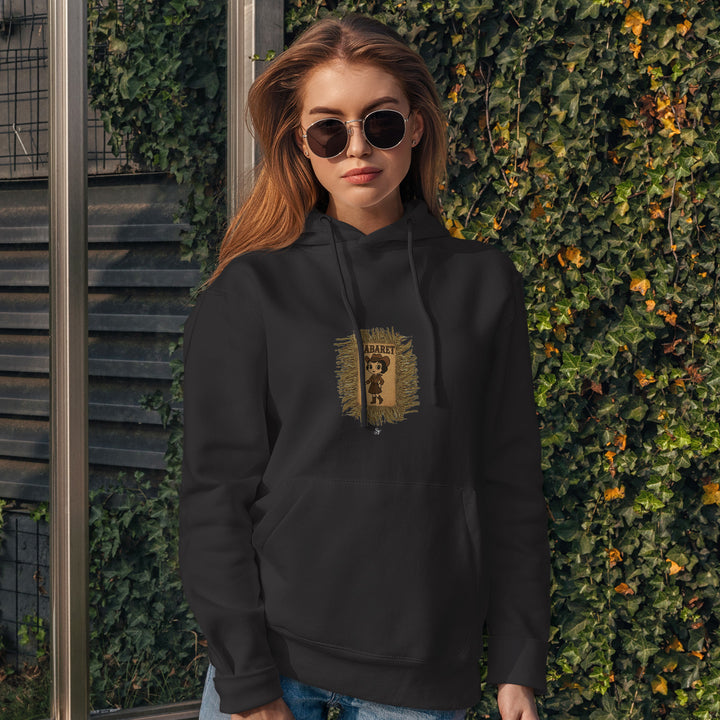 Felpa unisex Betty Western in Winter dell'album Winter Fantasies From the World - Felpe di SF Creator con cappuccio senza zip, stile e comfort in un unico prodotto