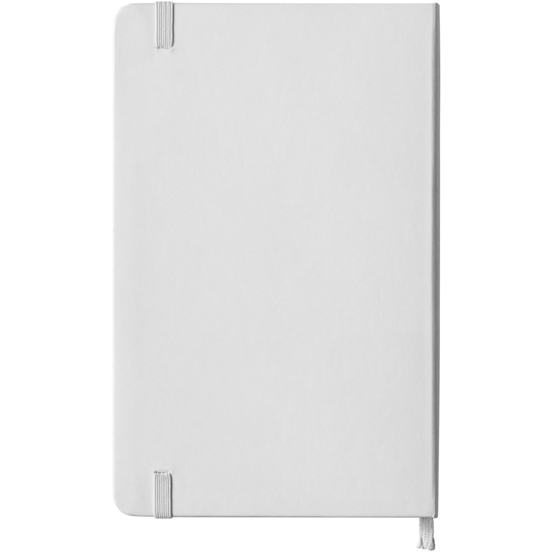 Taccuino Un cielo di perle dell'album Creatività su carta di GiuliaEffe: copertina soft touch in 8 colori, con chiusura e segnalibro coordinati