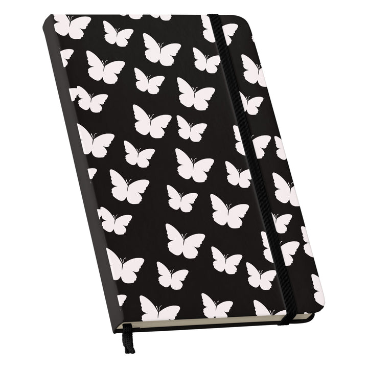 Taccuino Butterfly dell'album Witchy Wonder di WonderValy: copertina soft touch in 8 colori, con chiusura e segnalibro coordinati