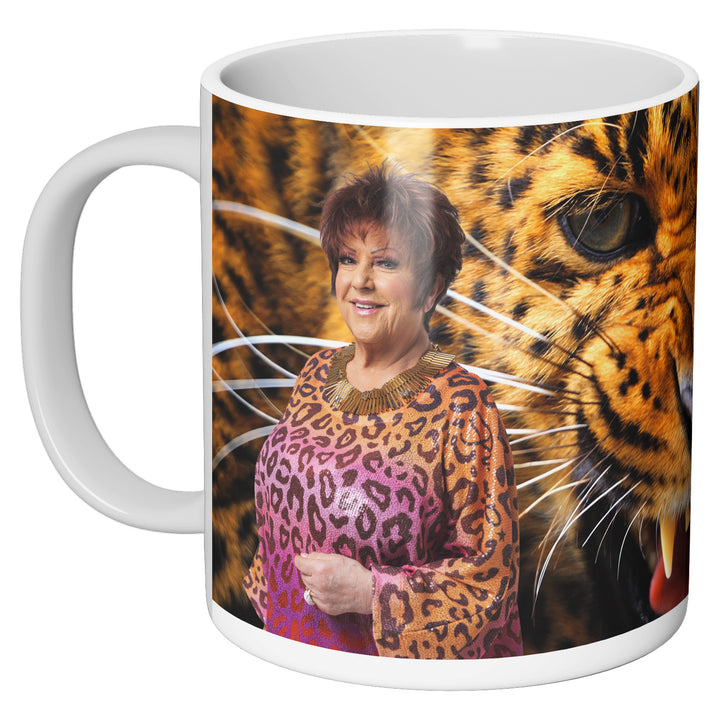 Tazza in ceramica CHEETAH dell'album #siamonatiperamare di Orietta Berti perfetta idea regalo