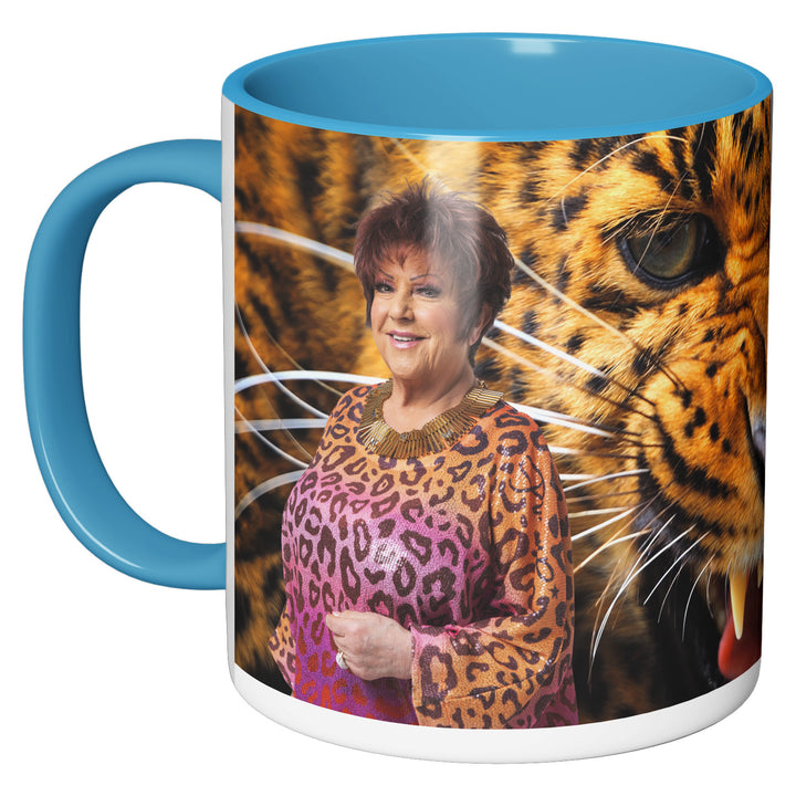 Tazza in ceramica CHEETAH dell'album #siamonatiperamare di Orietta Berti perfetta idea regalo