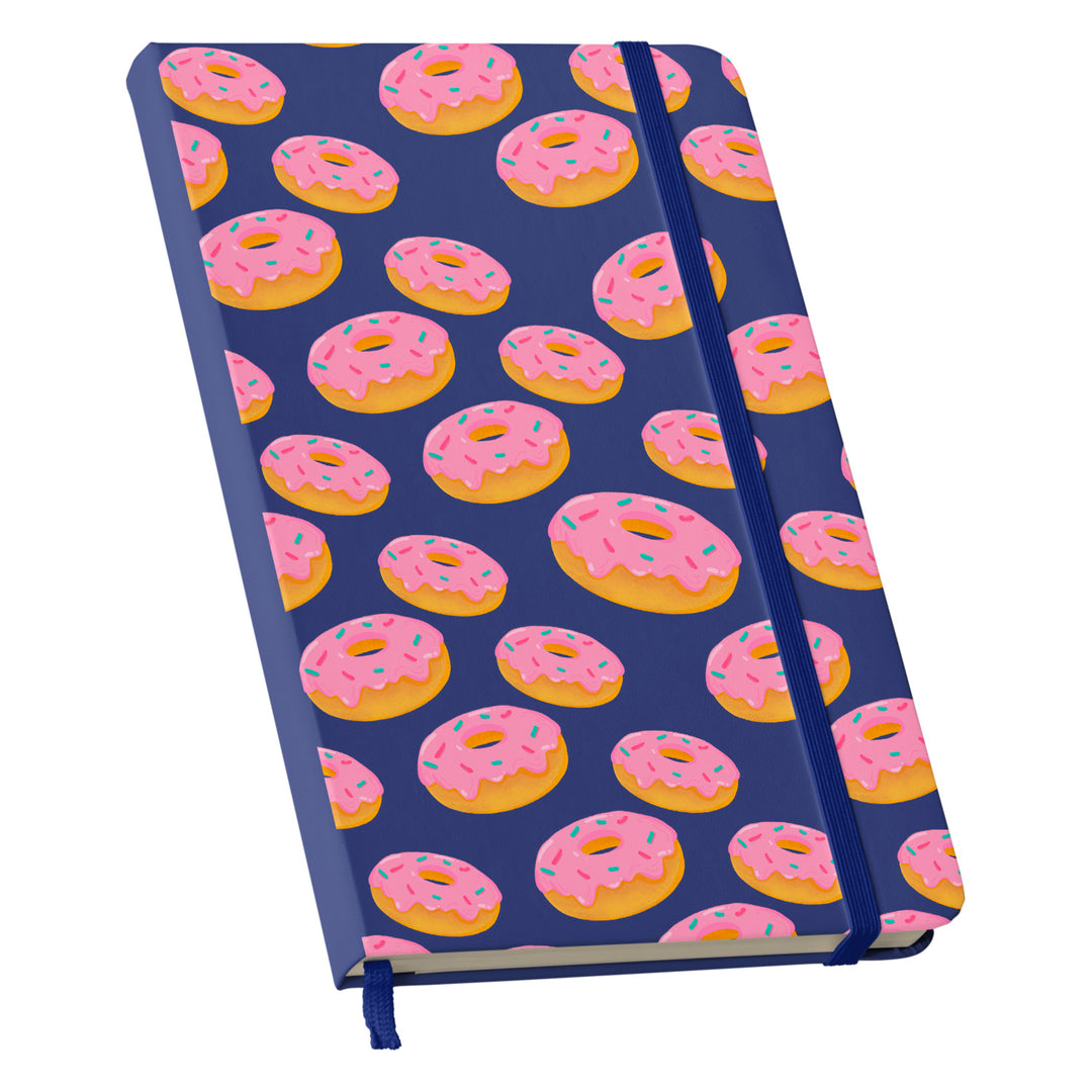 Taccuino Donuts dell'album Witchy Wonder di WonderValy: copertina soft touch in 8 colori, con chiusura e segnalibro coordinati