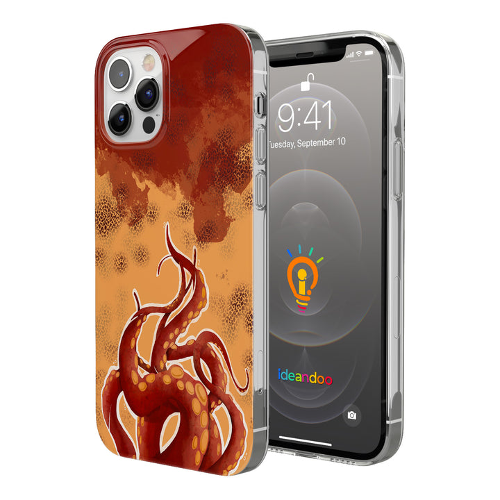 Cover Red tentacles dell'album Sticker effect di Rosa Seppia per iPhone, Samsung, Xiaomi e altri