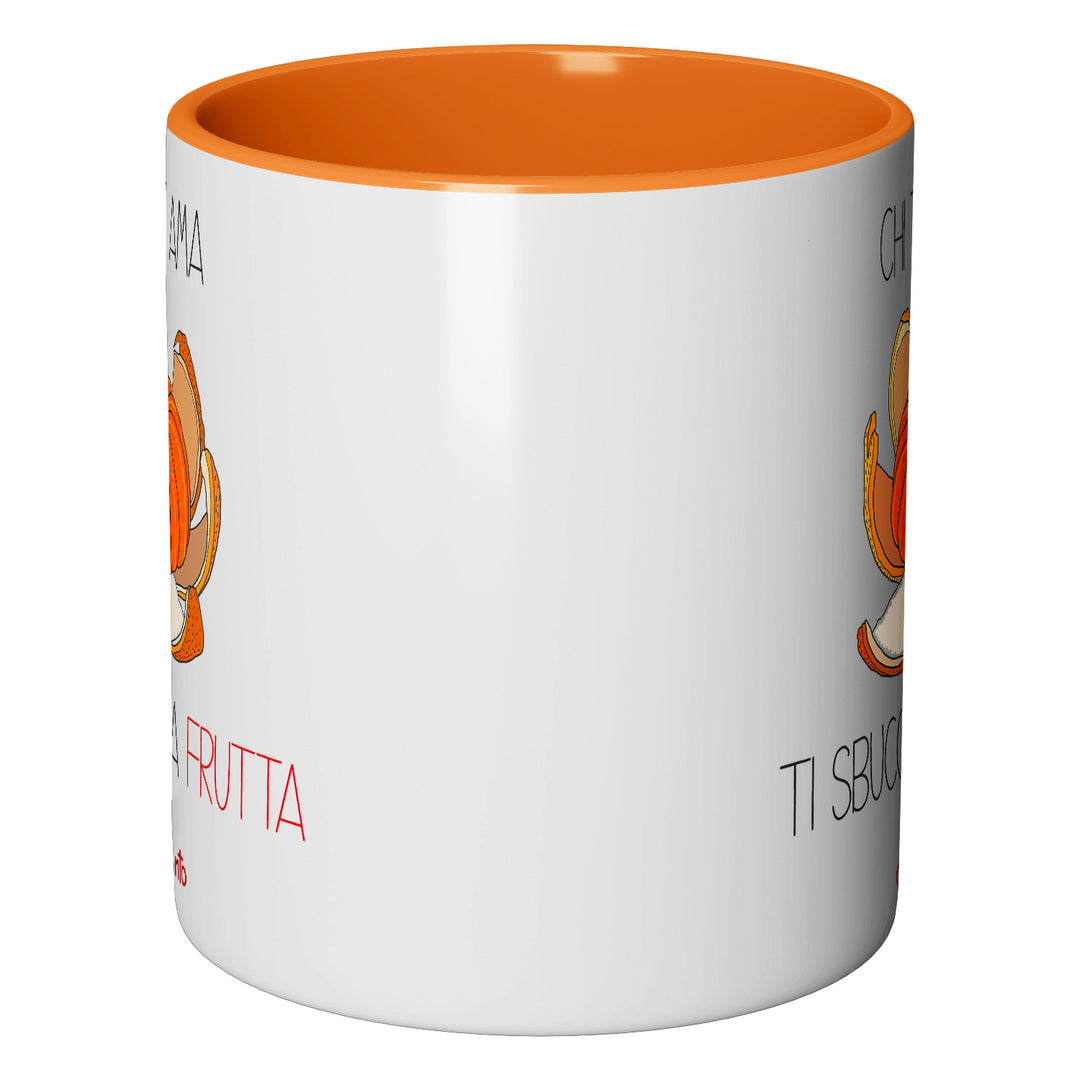 Tazza in ceramica Frutta dell'album Chi ti ama... di comedincanto perfetta idea regalo