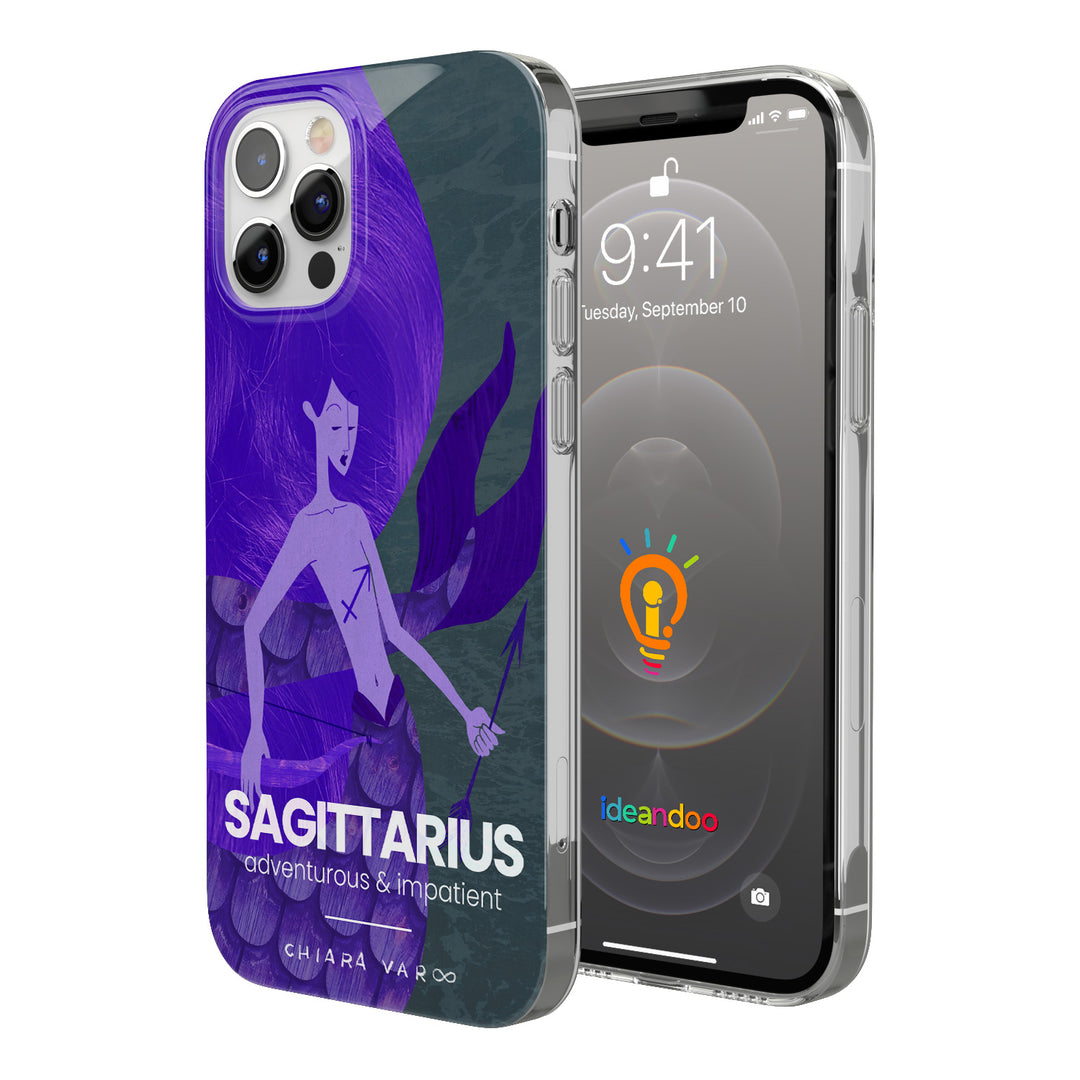 Cover Sagittarius dell'album Sogni a colori di Chiara Varotto Illustrations per iPhone, Samsung, Xiaomi e altri