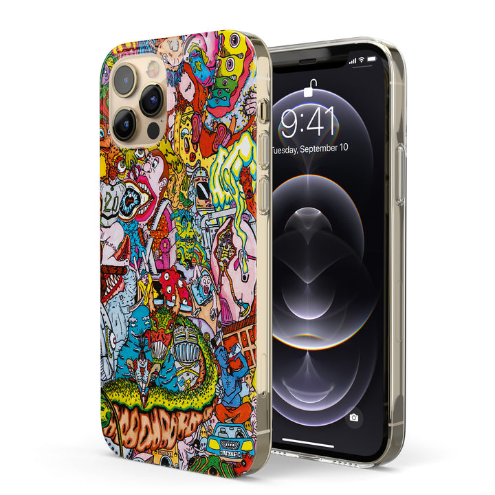 Cover TRIPPY PUZZLE dell'album OVERPOPULATED MIND di Daniele Pierantozzi per iPhone, Samsung, Xiaomi e altri