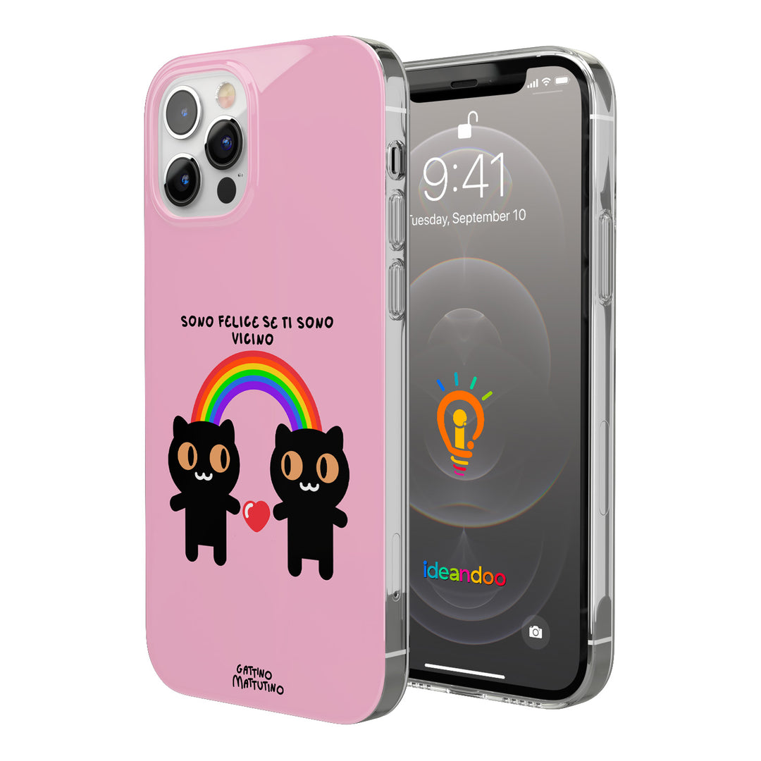 Cover Sono felice se ti sono vicino dell'album Gattino Innamoratino di Gattino Mattutino per iPhone, Samsung, Xiaomi e altri