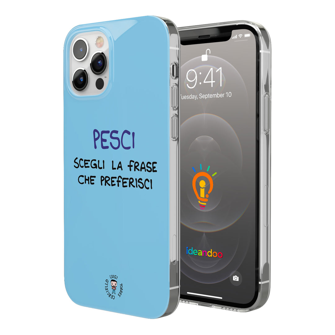 Cover Pesci dell'album Segni zodiacali 2023 di Luigi Torres Cerciello per iPhone, Samsung, Xiaomi e altri