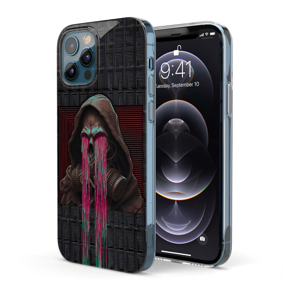 Cover gasmask dell'album Glitched Tones di Bppchourmo per iPhone, Samsung, Xiaomi e altri