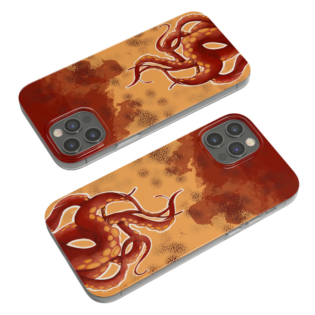 Cover Red tentacles dell'album Sticker effect di Rosa Seppia per iPhone, Samsung, Xiaomi e altri