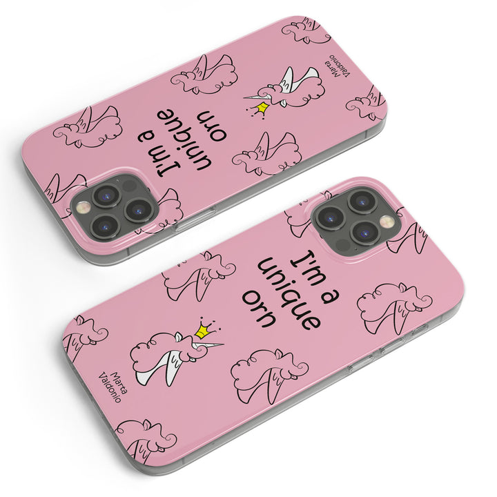 Cover I'm a unique orn - pattern dell'album Chilling covers di Marta Valdonio per iPhone, Samsung, Xiaomi e altri