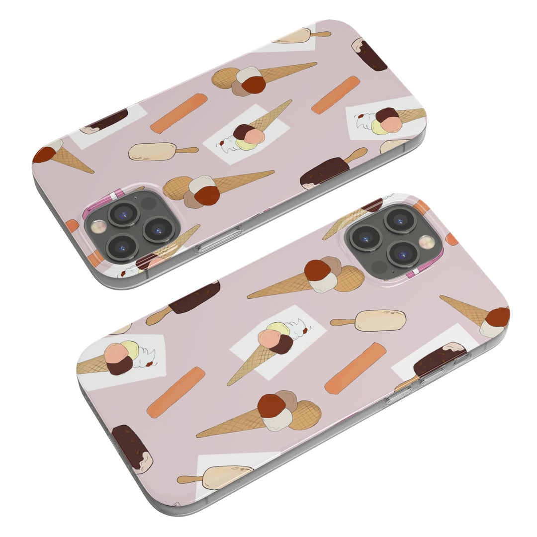 Cover Gelati dell'album Food lover di Art Lu - food illustration per iPhone, Samsung, Xiaomi e altri