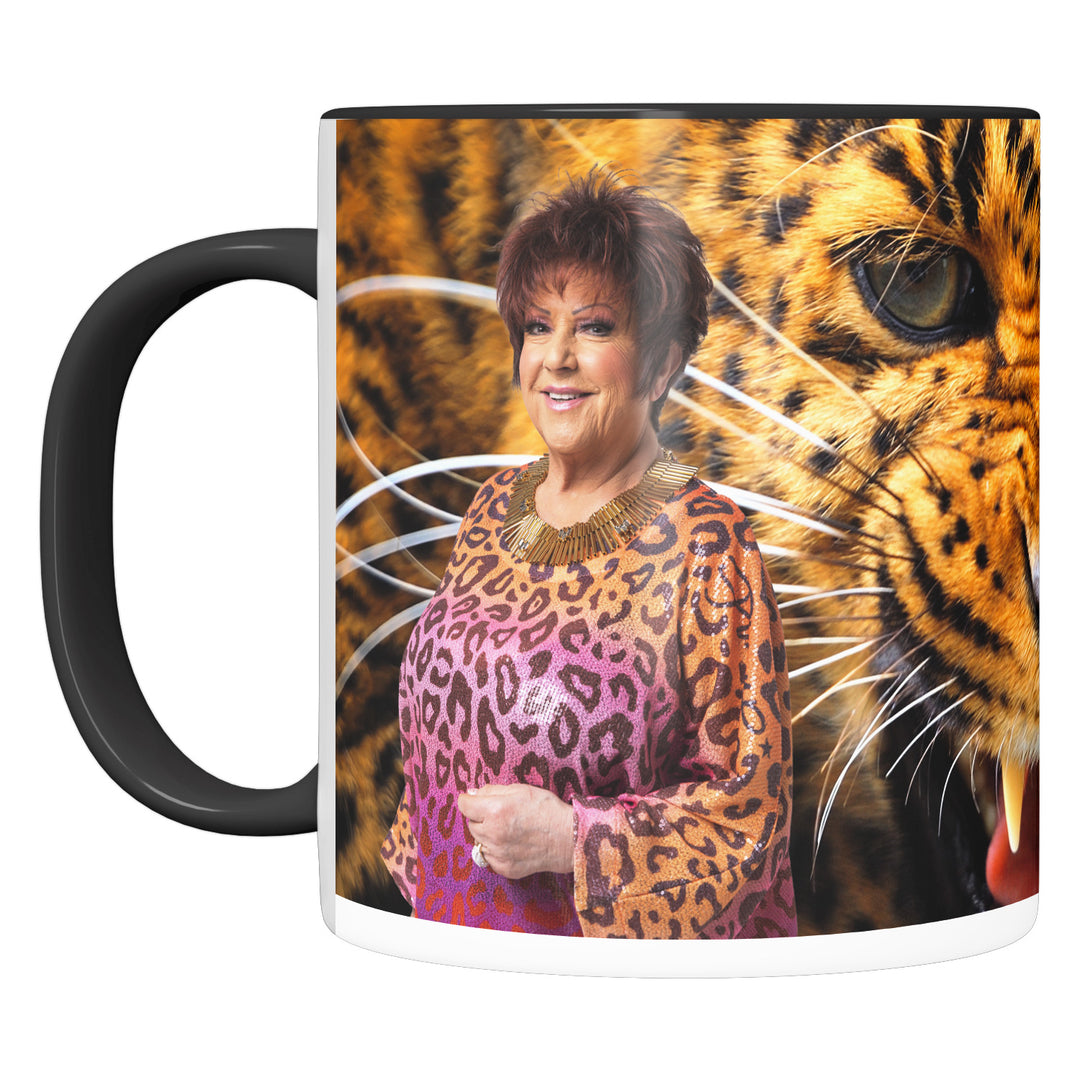 Tazza in ceramica CHEETAH dell'album #siamonatiperamare di Orietta Berti perfetta idea regalo