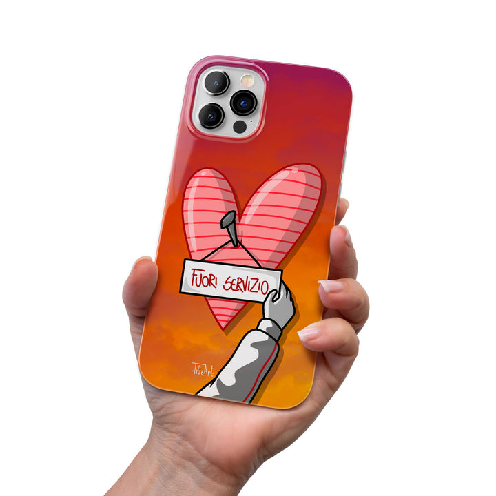 Cover Fuori Servizio dell'album dimMI se chiAMI di TiGeArt per iPhone, Samsung, Xiaomi e altri