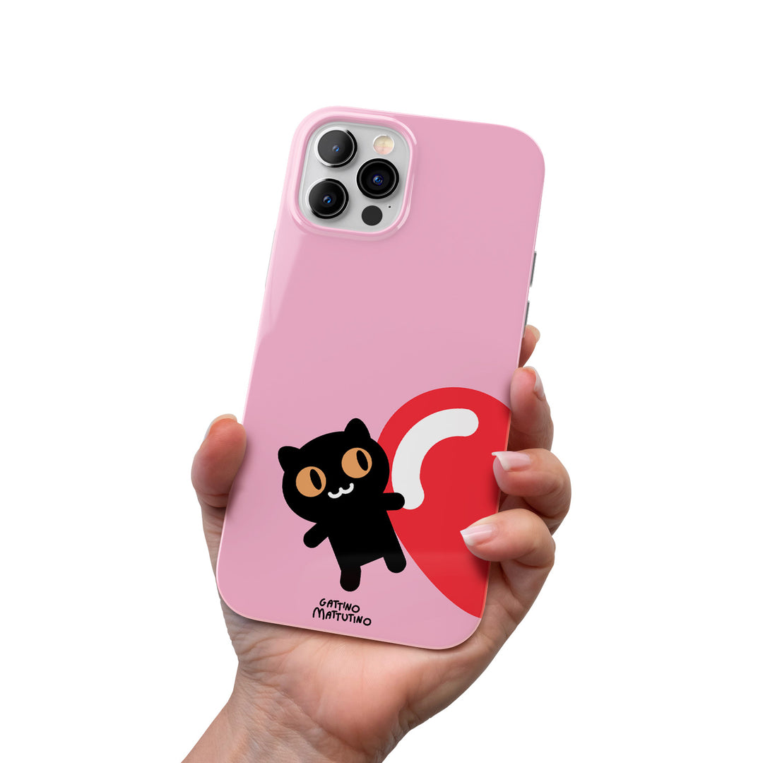 Cover mezzo gattino nero dell'album Gattino Innamoratino di Gattino Mattutino per iPhone, Samsung, Xiaomi e altri