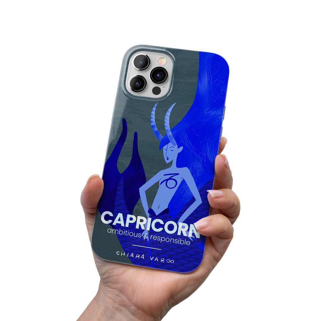 Cover Capricorn dell'album Sogni a colori di Chiara Varotto Illustrations per iPhone, Samsung, Xiaomi e altri