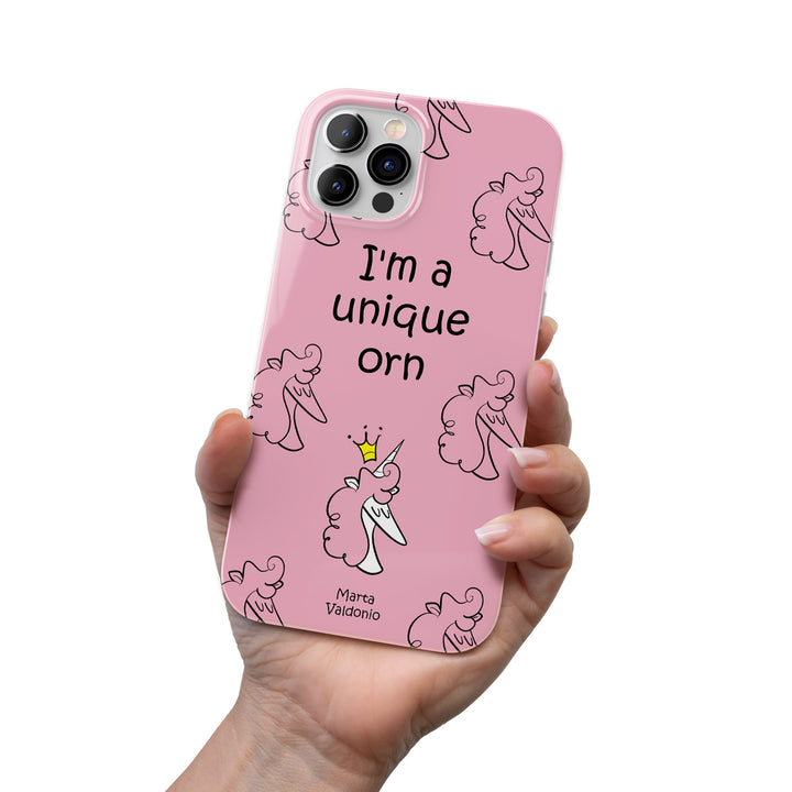 Cover I'm a unique orn - pattern dell'album Chilling covers di Marta Valdonio per iPhone, Samsung, Xiaomi e altri